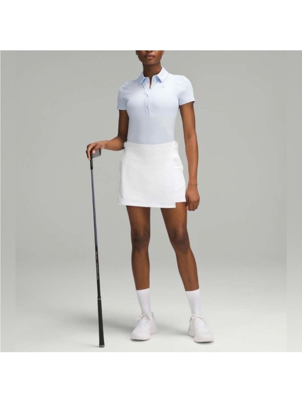 Lululemon Rare Wrap-Front Mid-Rise Golf  Pickleball Skirt